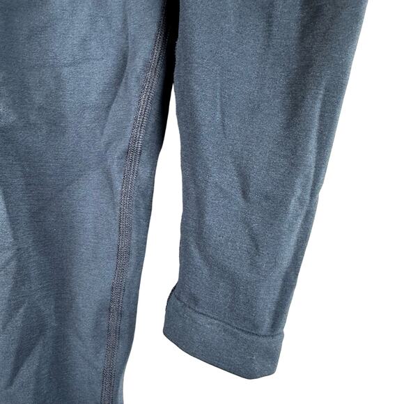 Alphalete Seamless Scrunch Amplify Navy Blue Leggings Womens Size XS Workout - Picture 9 of 15